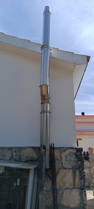 Caldera de gasoil+tubos (depósito+bandeja no disp)