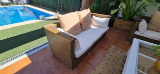 Conjunto terraza maisons du domonde