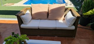 Conjunto terraza maisons du domonde