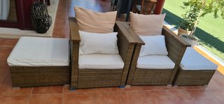 Conjunto terraza maisons du domonde