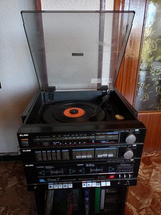 Tocadiscos con mini cadena completa Elbe