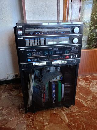 Tocadiscos con mini cadena completa Elbe