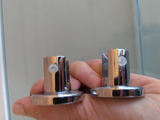 Estantería cristal e inoxidable 40x13cm