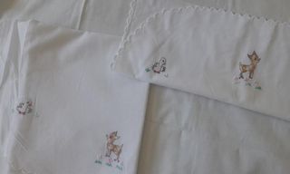 Sábanas moisés-cunita bebé, 2 juegos+3 almohada