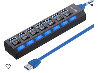 USB 3.0, extensor USB de 7 puertos USB