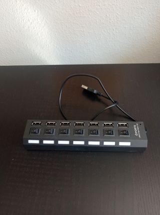 USB 3.0, extensor USB de 7 puertos USB