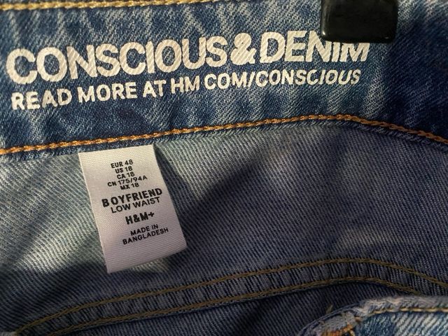 Vaquero boyfriend de H&M