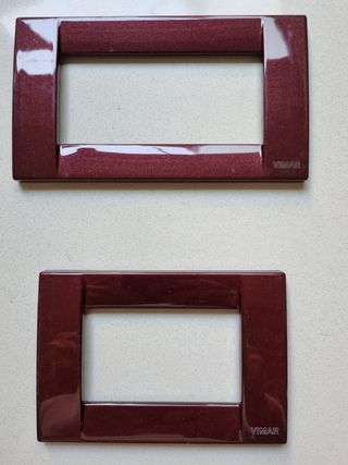 Placche Vimar in metallo colore