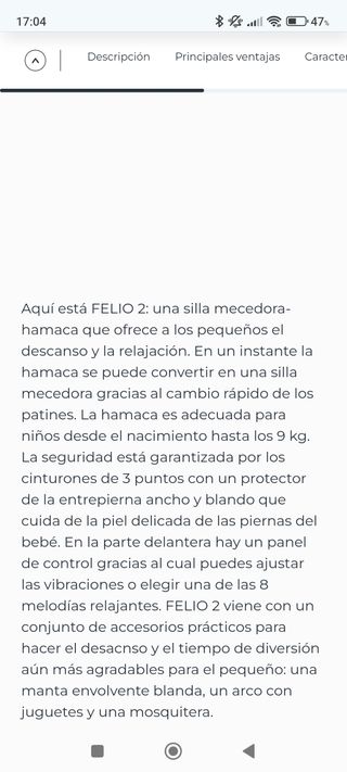 HAMACA KINDERKRAFT FELIO 2