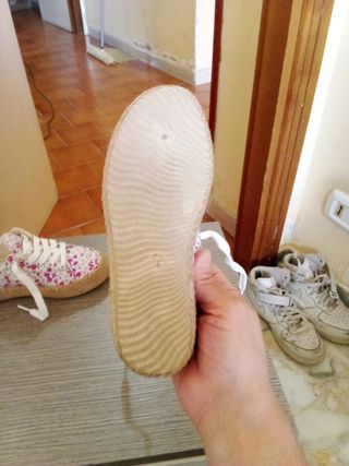 Espadrillas bambina numero 31