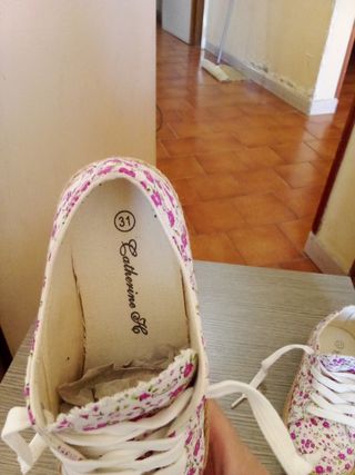 Espadrillas bambina numero 31