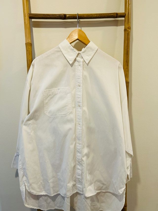Camisa blanca popelin