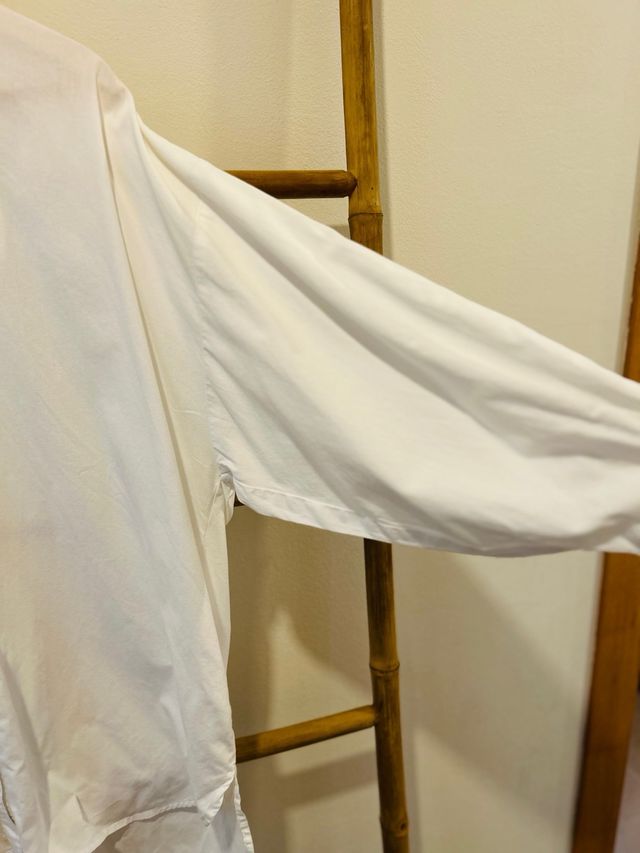 Camisa blanca popelin