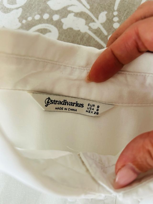 Camisa blanca popelin