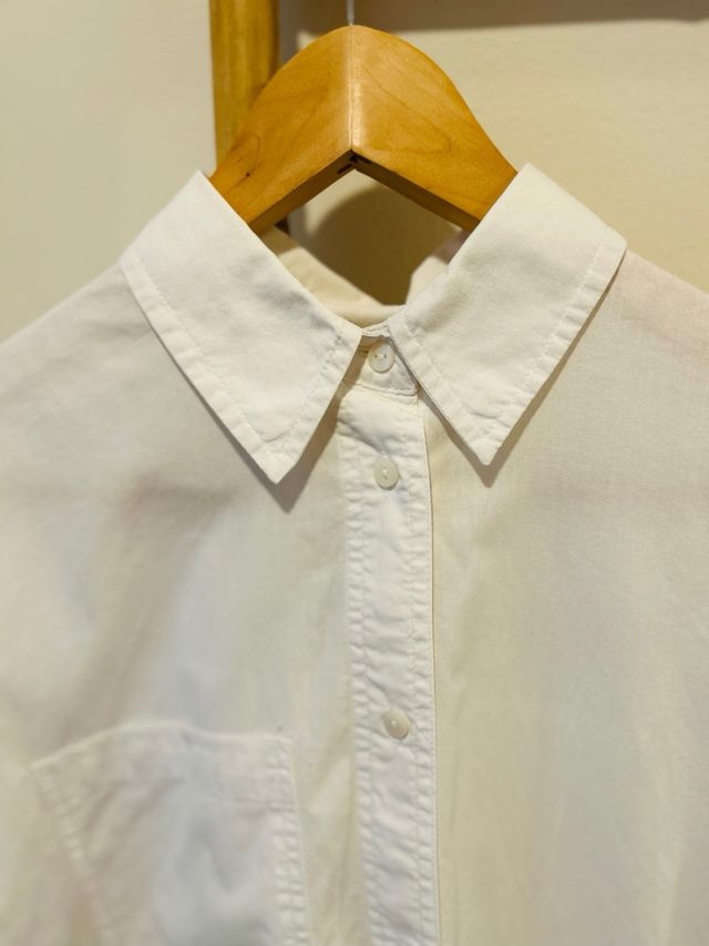 Camisa blanca popelin