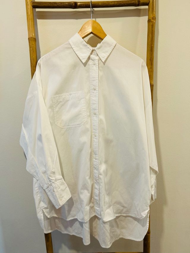 Camisa blanca popelin