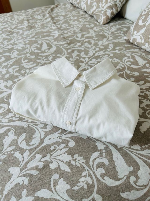 Camisa blanca popelin