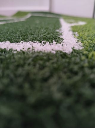 Alfombra campo de fútbol