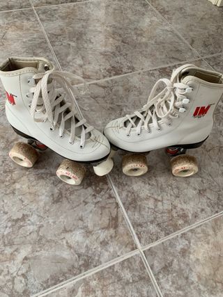 Patines blancos del 32