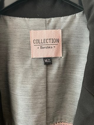 Americana negra - Bershka