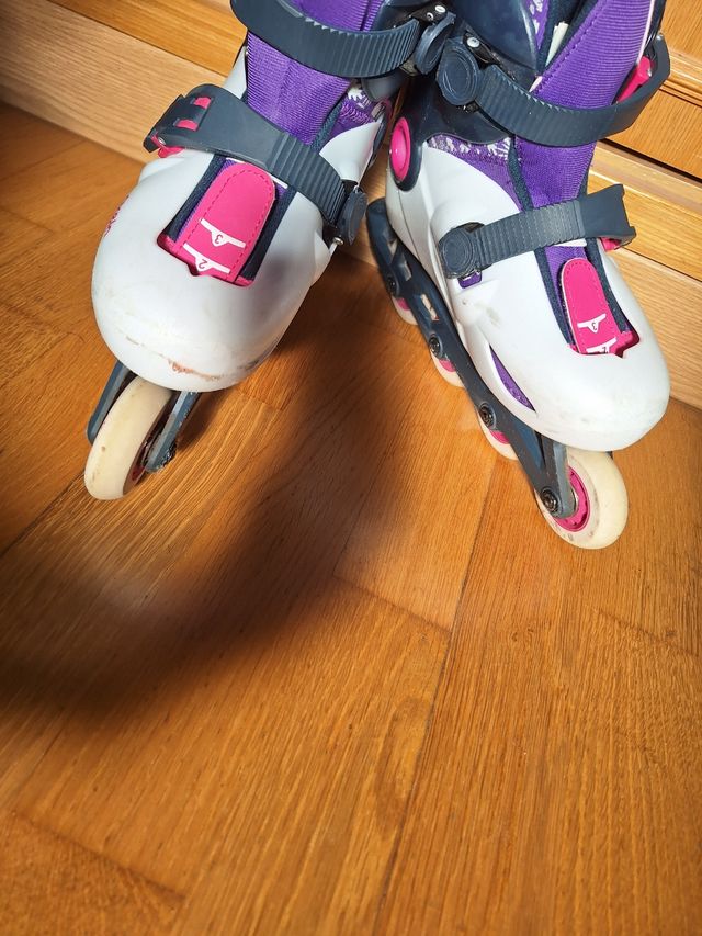 Patines de línea niña talla 30 -32