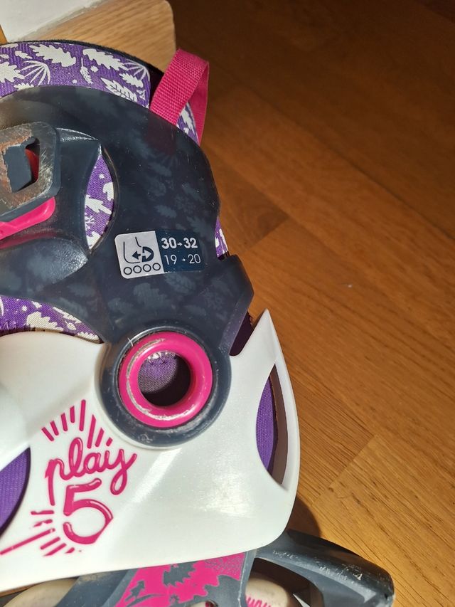 Patines de línea niña talla 30 -32