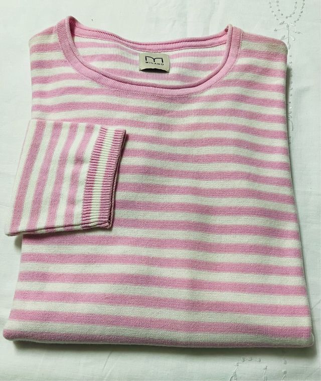 Jersey de chico cuello redondo y m/l