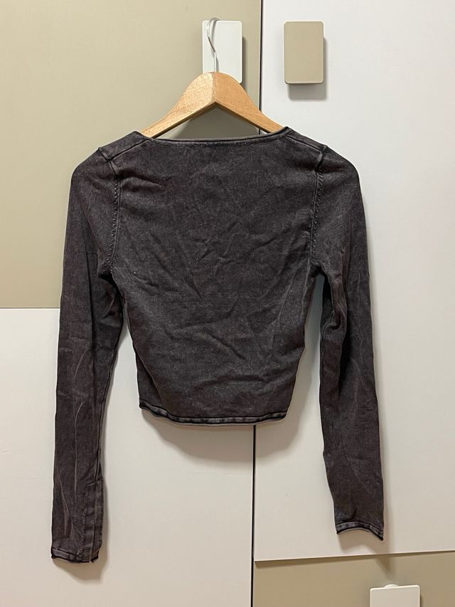 Top a manica lunga Zara