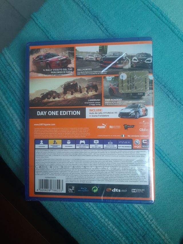 Gioco PS4 Dirt 4
