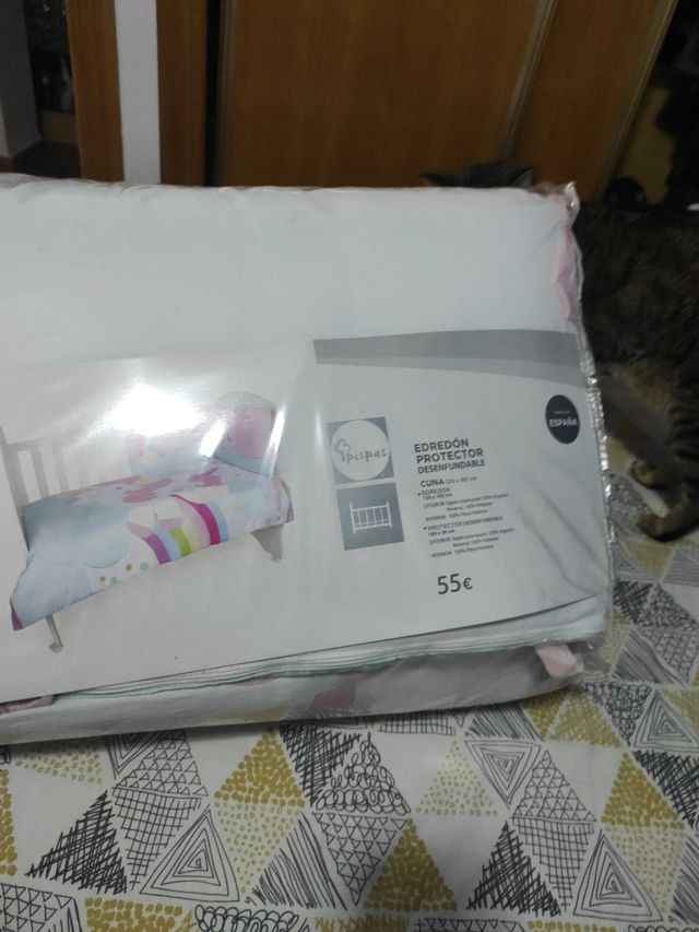 Juego de cuna con chichonera