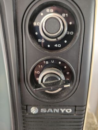 TV portátil antigua vintage