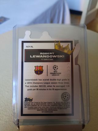 Carta de Futbol Robert Lewandowski