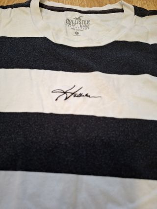 Camiseta a rallas Hollister talla S