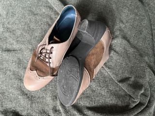 Zapato cordones marron