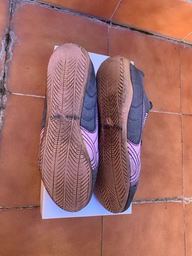 Zapatillas puma T39 gris ante