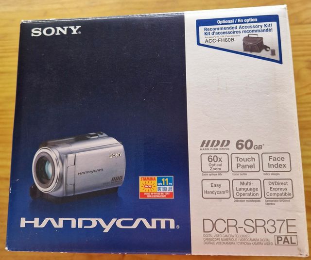 Cámara Video Sony Handycam.