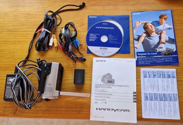 Cámara Video Sony Handycam.