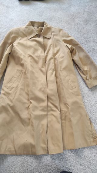Gabardina marrón talla 40