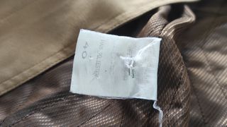Gabardina marrón talla 40