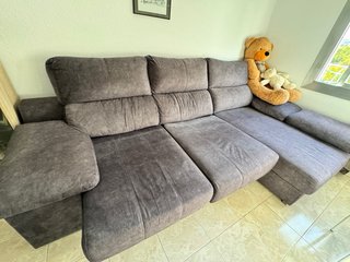 OPORTUNIDAD!! HERMOSO SOFA! ShaiseLongue derecha.