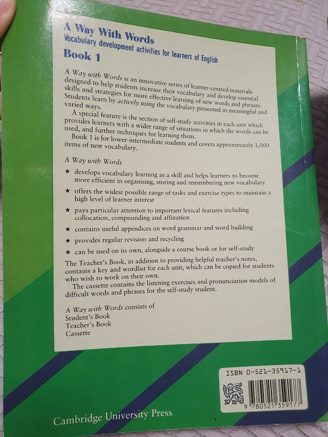 A way with words. Book 1. Learners of En