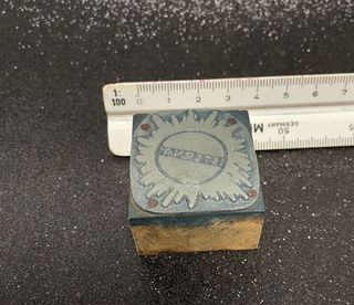 Sello de imprenta publicitario Eterna