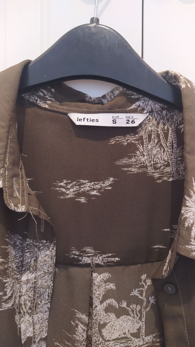 CAMISA ESTAMPADA DE GASA