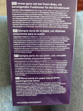 Monitor cámara bebe