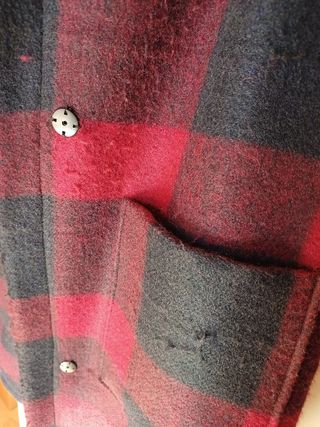 Abrigo cuadros Lefties