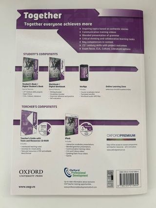 Worbook Together 4 de la ESO Oxford