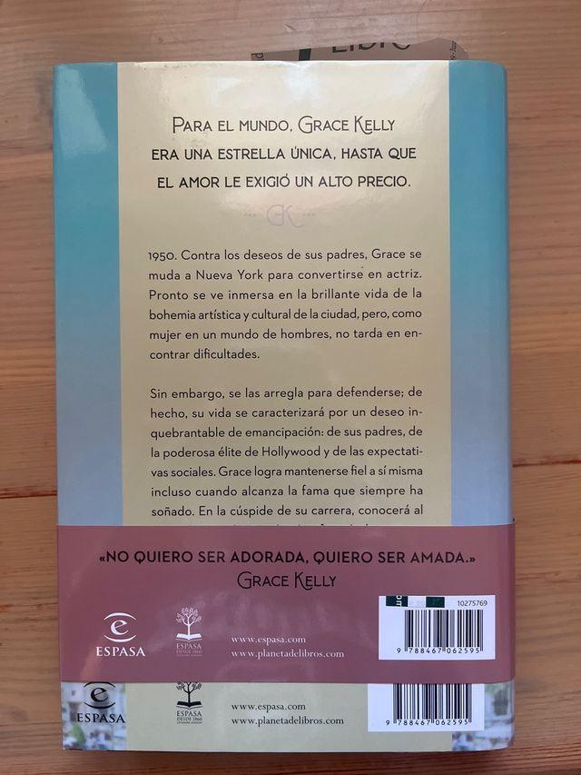 Libro "LA DECISIÓN DE GRACE KELLY"