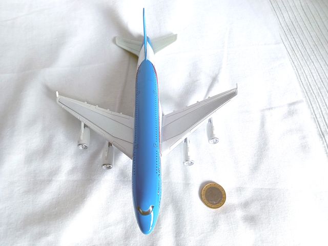 Airbus A380 AE-9010 modelo modelo em liga