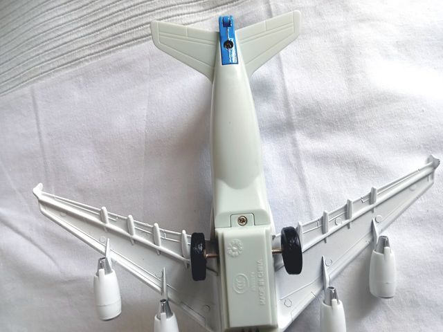 Airbus A380 AE-9010 modelo modelo em liga