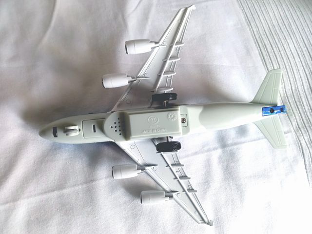 Airbus A380 AE-9010 modelo modelo em liga